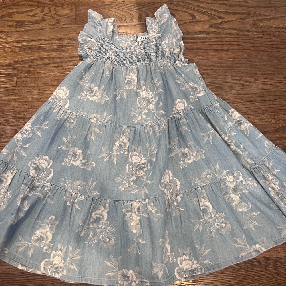 Girls denim dress